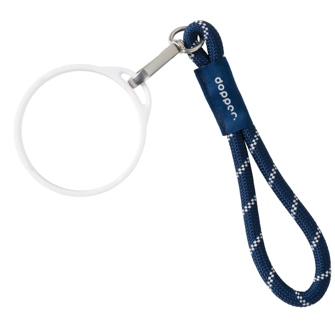 Dopper - Wrist Cord White Ring Travel Mug